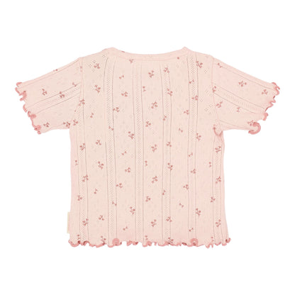 Rose Petal Pointelle Tee