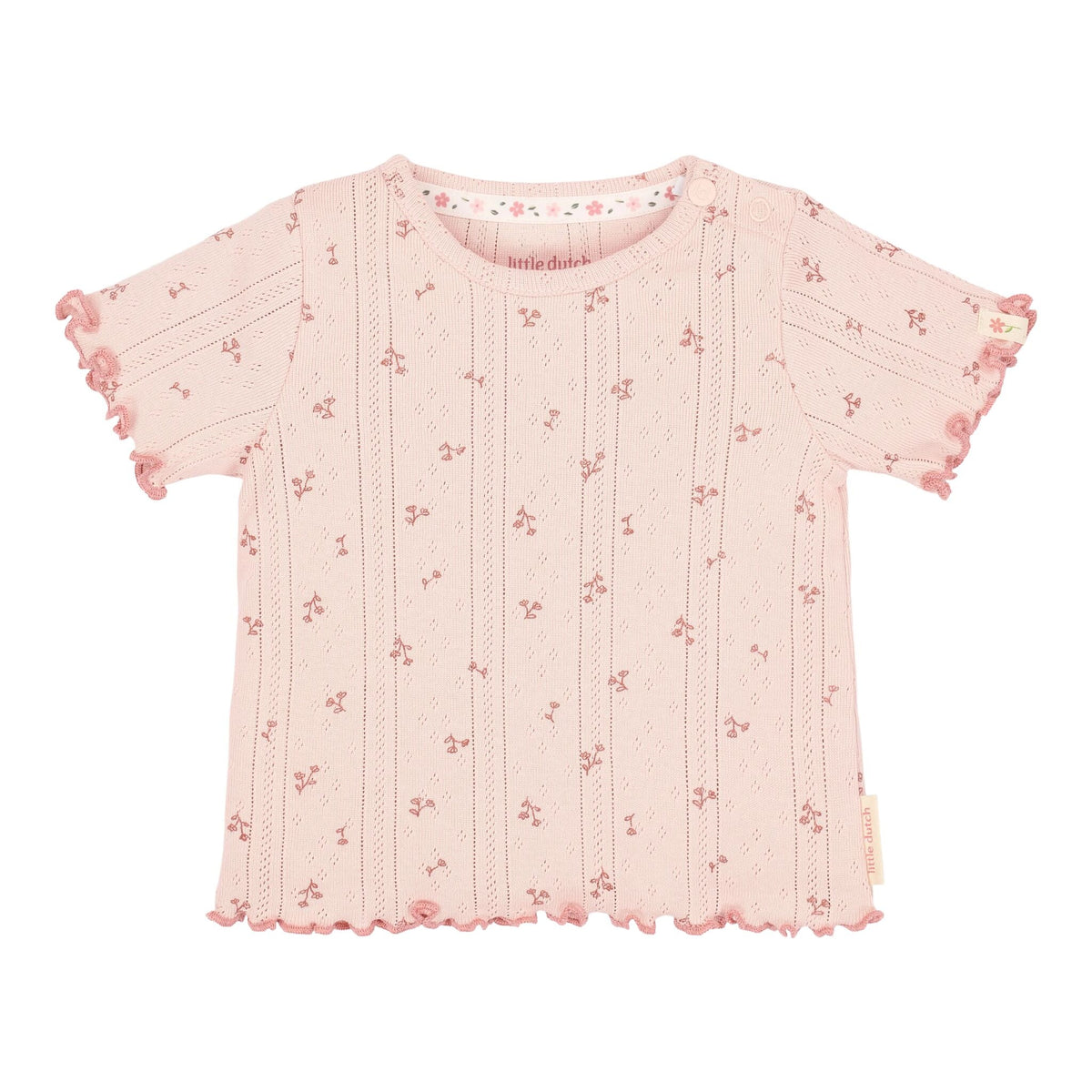 Rose Petal Pointelle Tee