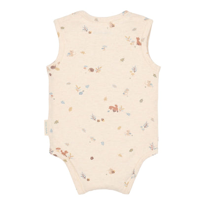 Sand Woodland Sleeveless One-Piece