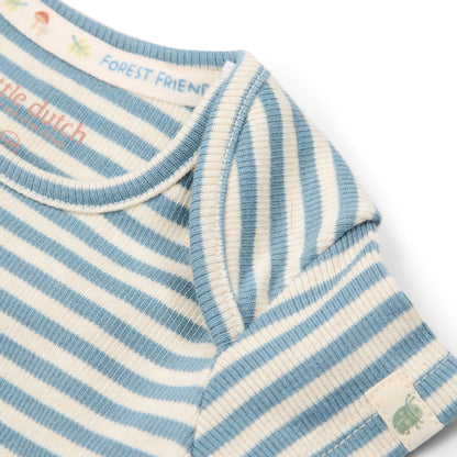 Harbor Stripe Ribbed One-Piece