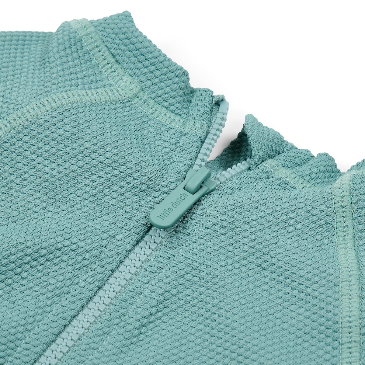 Moss Waffle Long-Sleeve Sun Top