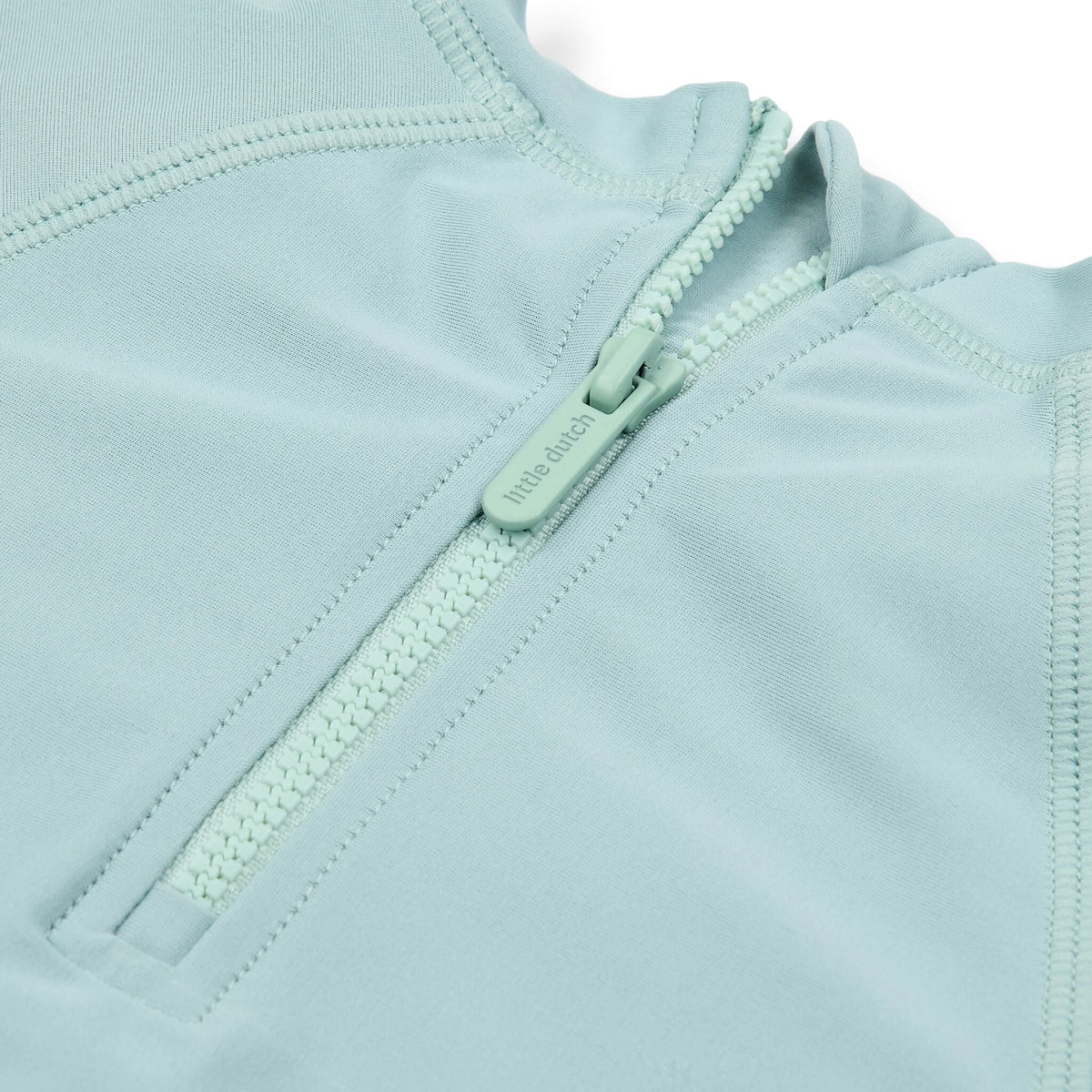 Sage Tide Short-Sleeve Swim Top