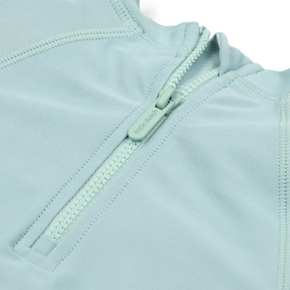 Sage Tide Short-Sleeve Swim Top