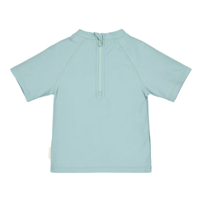 Sage Tide Short-Sleeve Swim Top