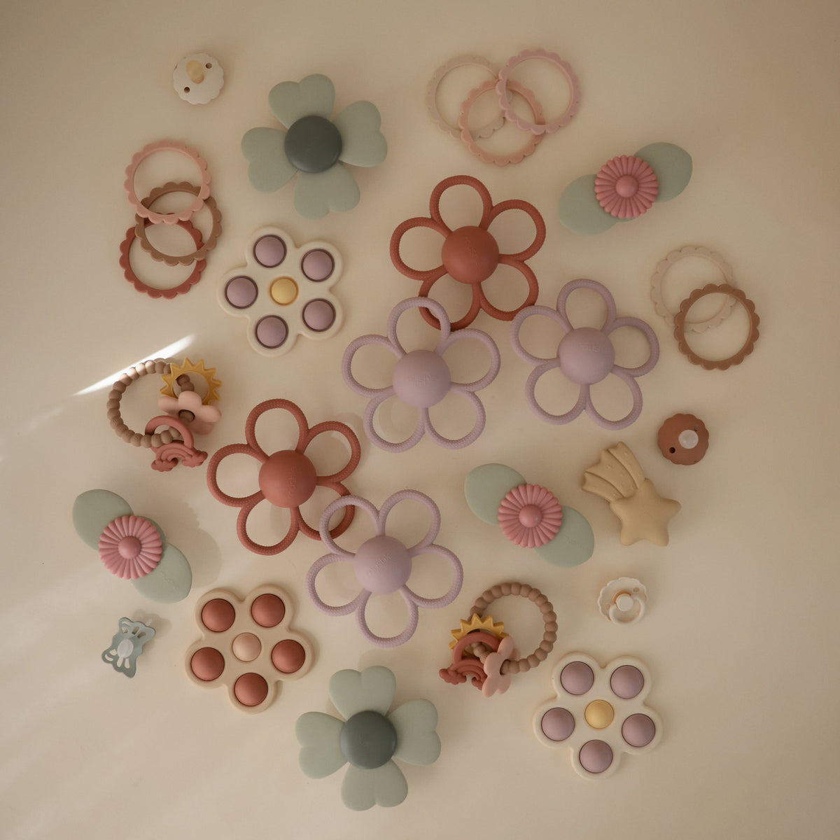 Flower Rattle Teether