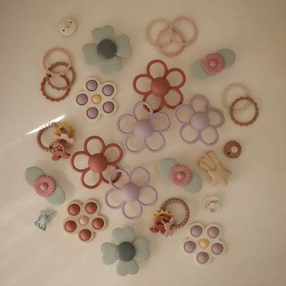 Flower Rattle Teether