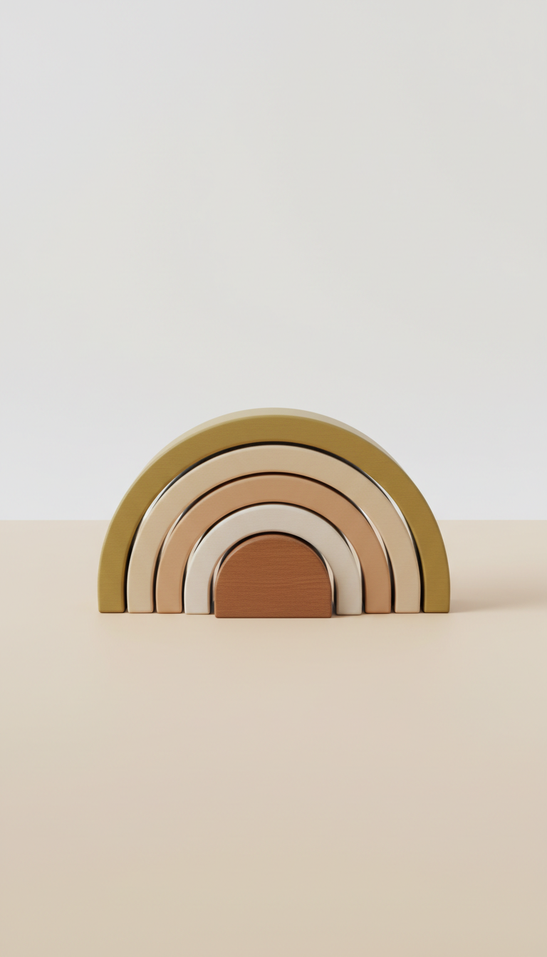 Wooden Stacking Arches in Maple