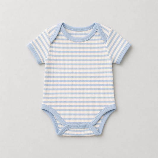 Harbor Stripe Ribbed One-Piece