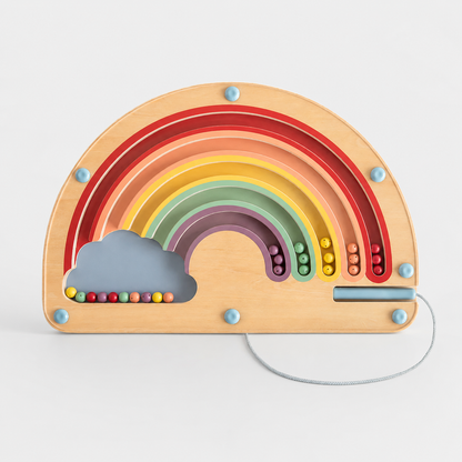 Wooden Magnetic Rainbow Maze