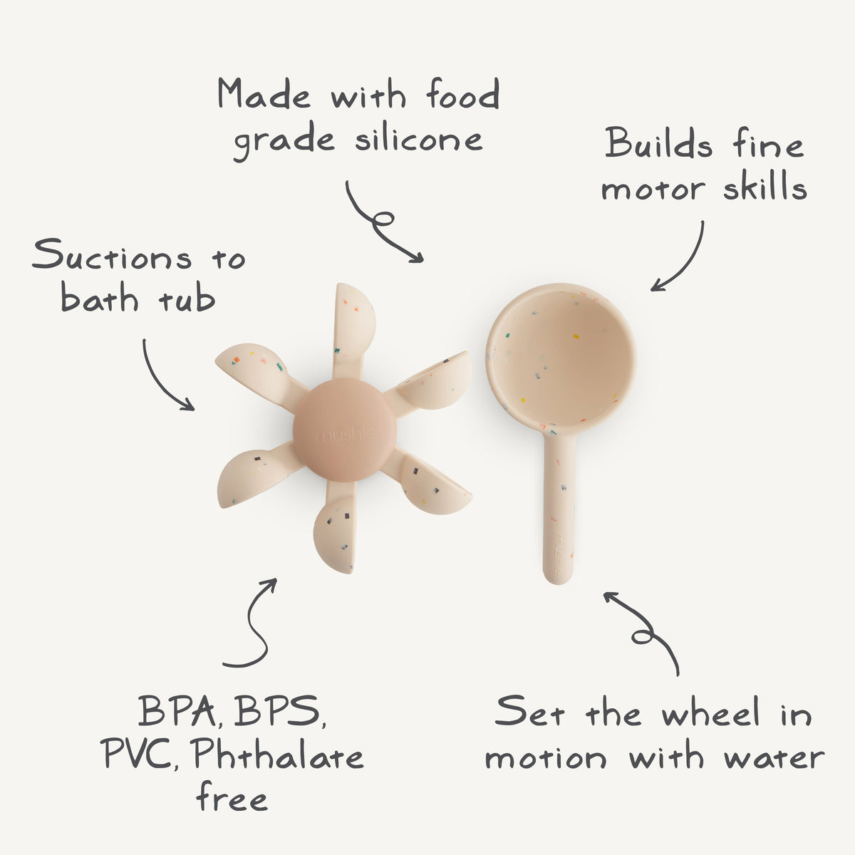 Suction Water Wheel Toy
