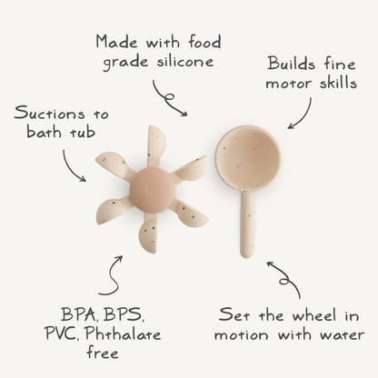 Suction Water Wheel Toy