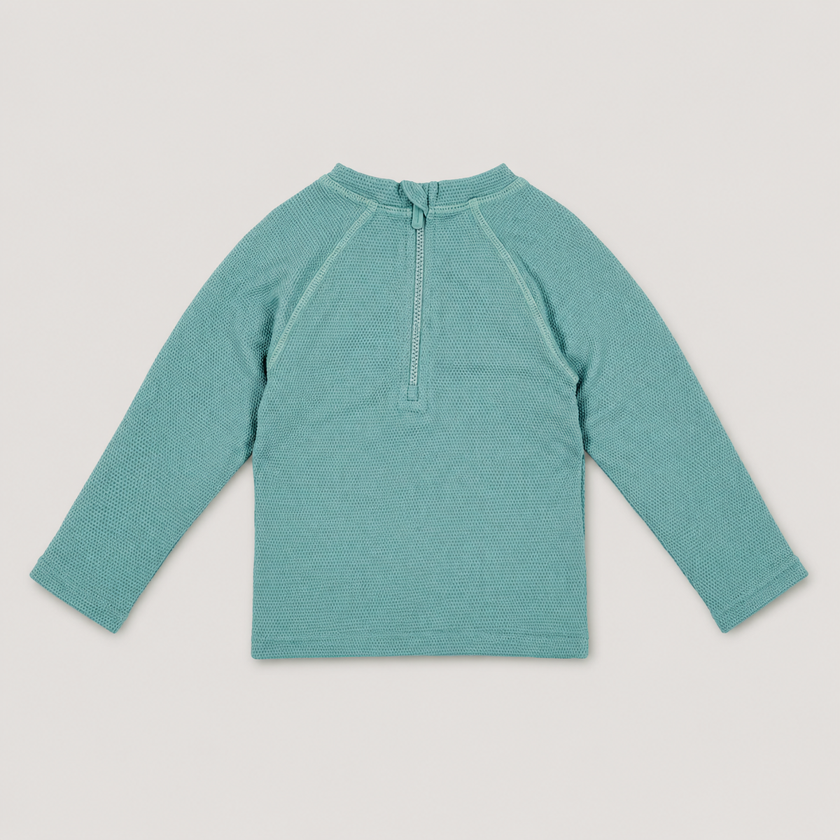 Moss Waffle Long-Sleeve Sun Top